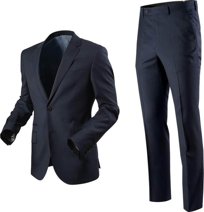 Suit, Fashion, Businessman, Business, Elegant, Male - Black Coat Pant Shirt (691x720), Png Download