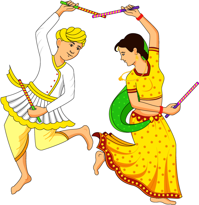 Download Navratri Gifts Ideas - Cartoon PNG Image with No Background -  