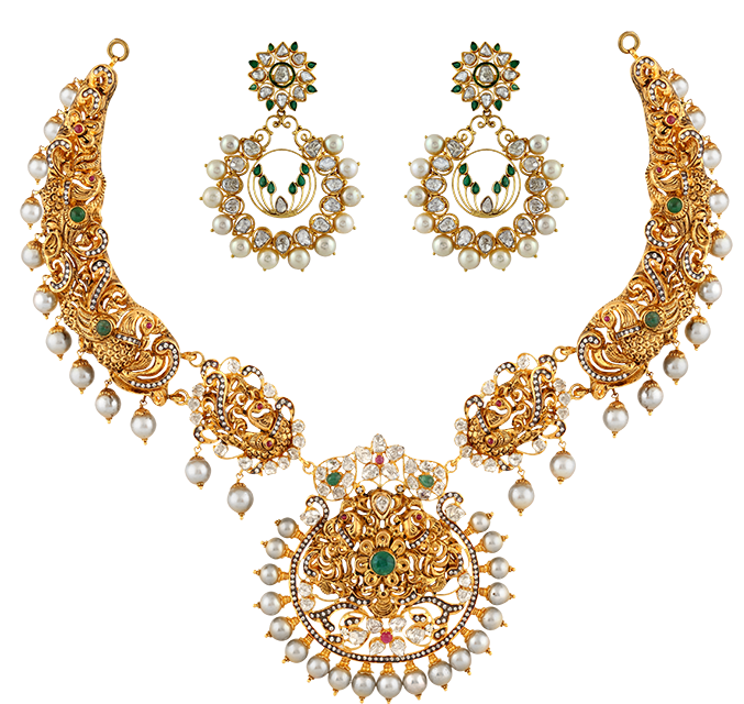 The Structure Is Like A Traditional Rajasthani Hasli - Necklace (700x791), Png Download