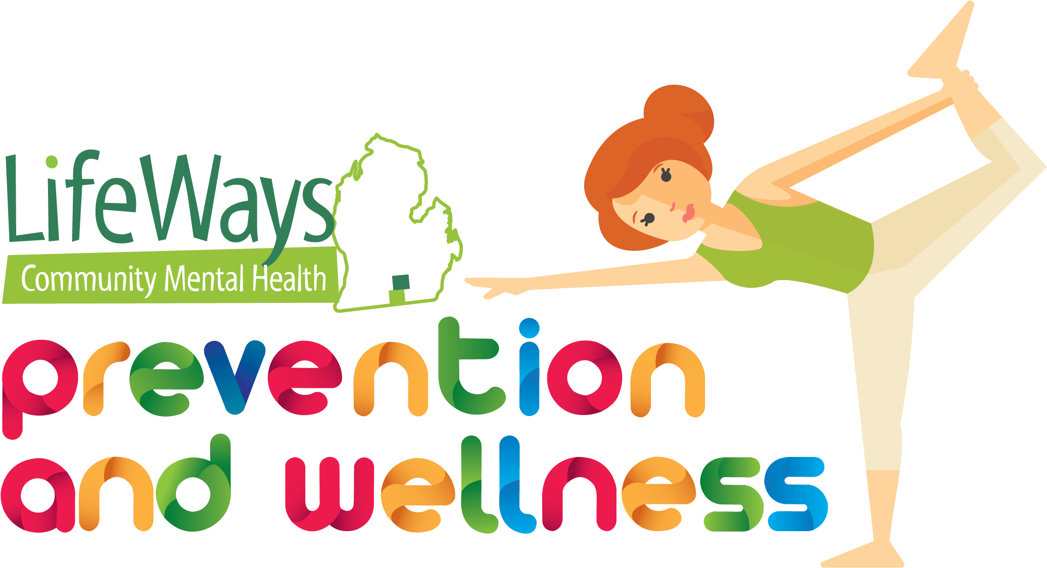 Aerobics Clipart Mental - Prevention And Wellness (2398x1220), Png Download