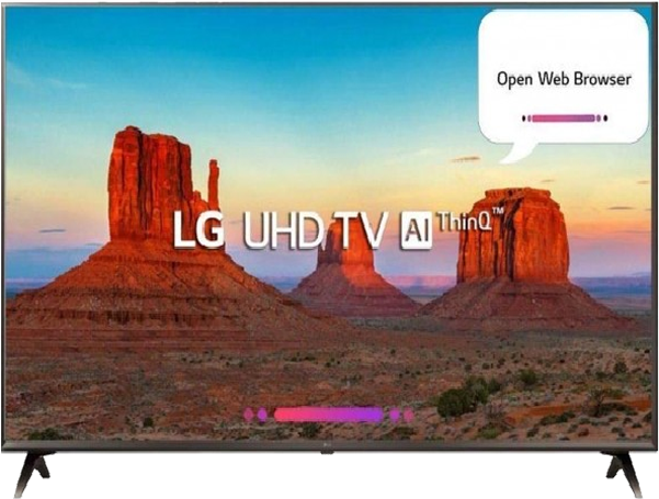 Lg 43uk6560ptc - Tv 43 Inch (600x600), Png Download
