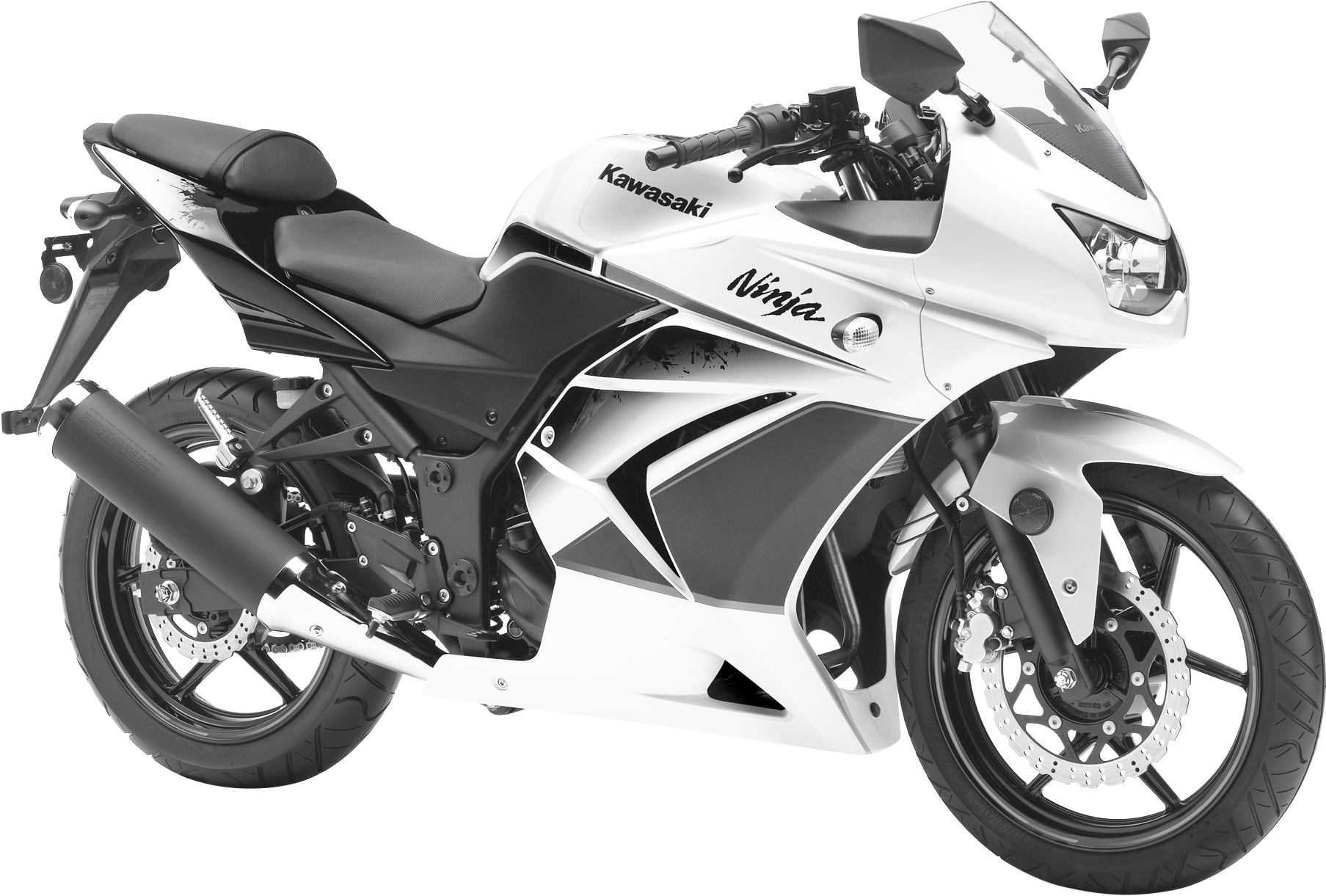 1873 X 1311 10 - Kawasaki Ninja 250 2011 (1873x1311), Png Download