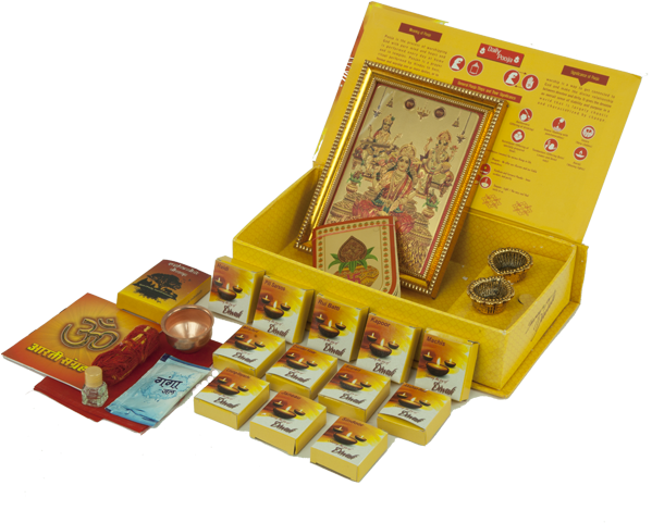 Sampurna Lakshmi Puja Kit - Collectible Card Game (600x600), Png Download