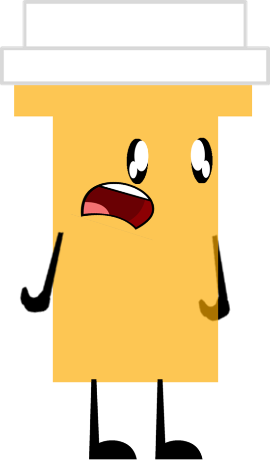 Pill Bottle V2 By Rbrofficeman-d96p824 (550x938), Png Download