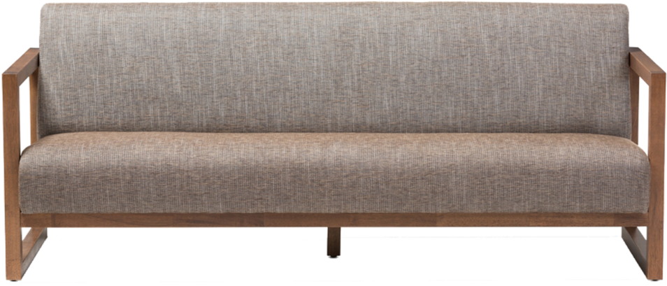 Red Oak Furniture - Modern Style 3 Seater Sofa (1024x768), Png Download