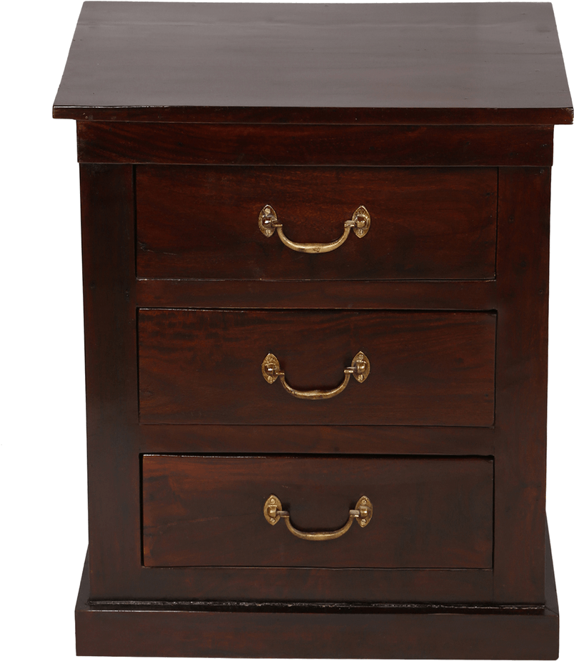 Wooden Bedside - Chest Of Drawers (963x963), Png Download