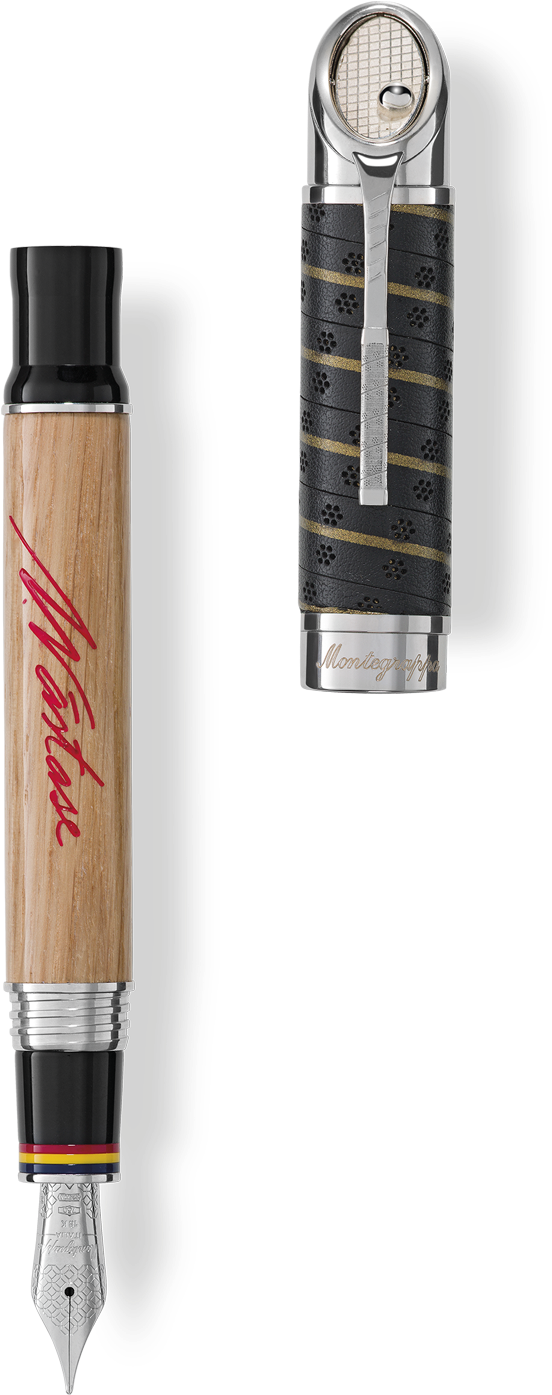 Montegrappa Ilie Năstase Retro - Rifle (658x1400), Png Download