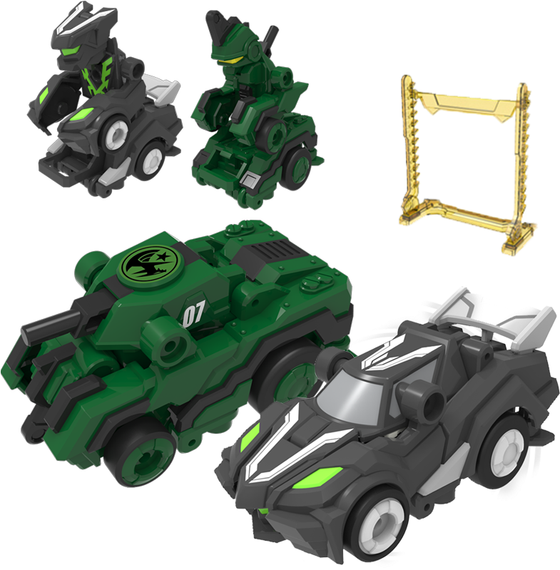 Smart Creativity Ldcx Jumping Warrior Magic Car God - Đồ Chơi Tốc Chiến Thần Xa (800x800), Png Download