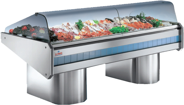 Banner Transparent Library Fish Counters Refrigerated - Fish Fridge (600x600), Png Download