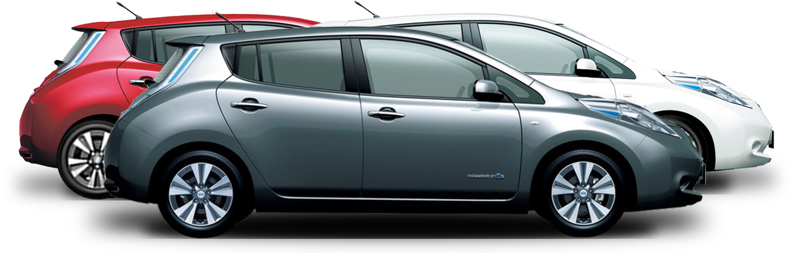 Nissan Leaf Electric Car Rental - Nissan Leaf (1600x500), Png Download
