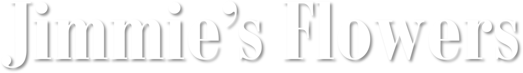 Jimmie's Flowers - Calligraphy (2168x772), Png Download