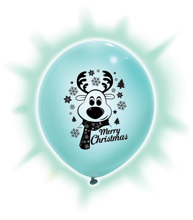Brighten Up Your Christmas Festivities With Christmas - Balloon (700x782), Png Download