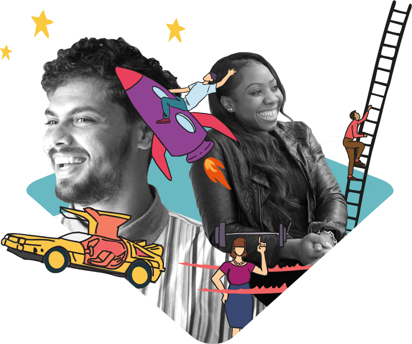 Building A Fairer Society By Supporting Diverse Founders - Illustration (811x679), Png Download