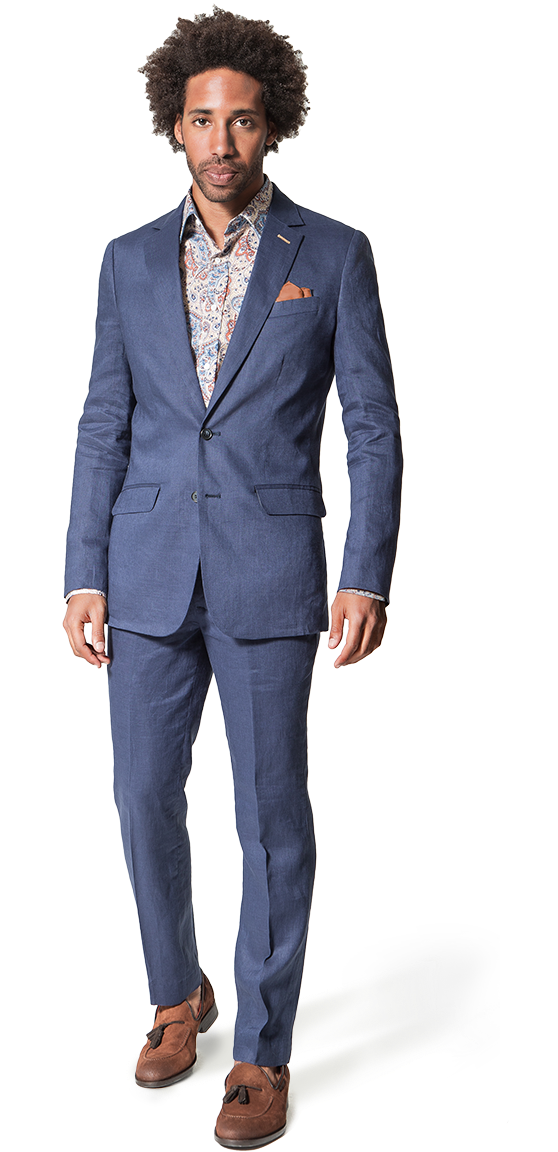 Custom Linen Suits Costume En Lin, Linen Suits For - Tuxedo (701x1180), Png Download