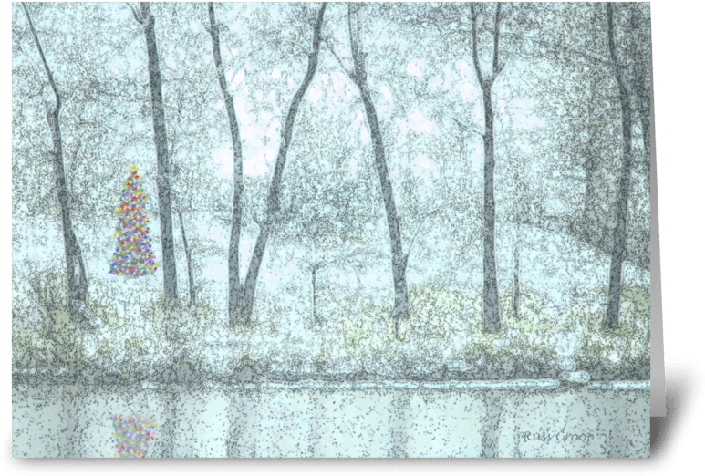 Christmas Trees - Canoe Birch (848x698), Png Download