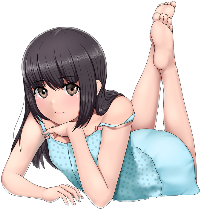 Feet girls sexy anime 