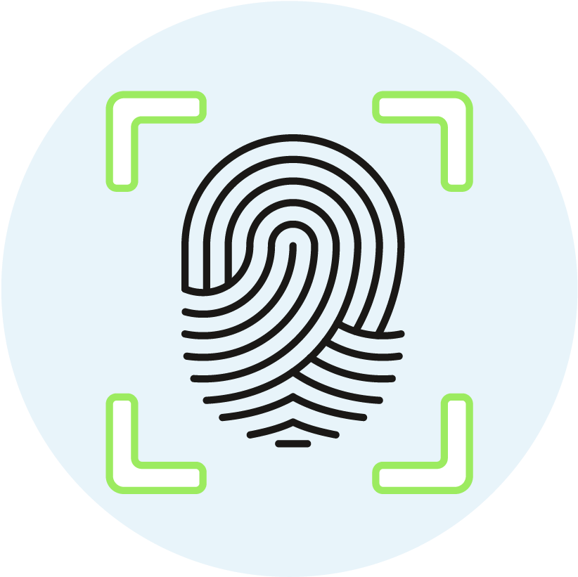 Load Image Into Gallery Viewer, Impression Fingerprint - Circle (1025x1148), Png Download