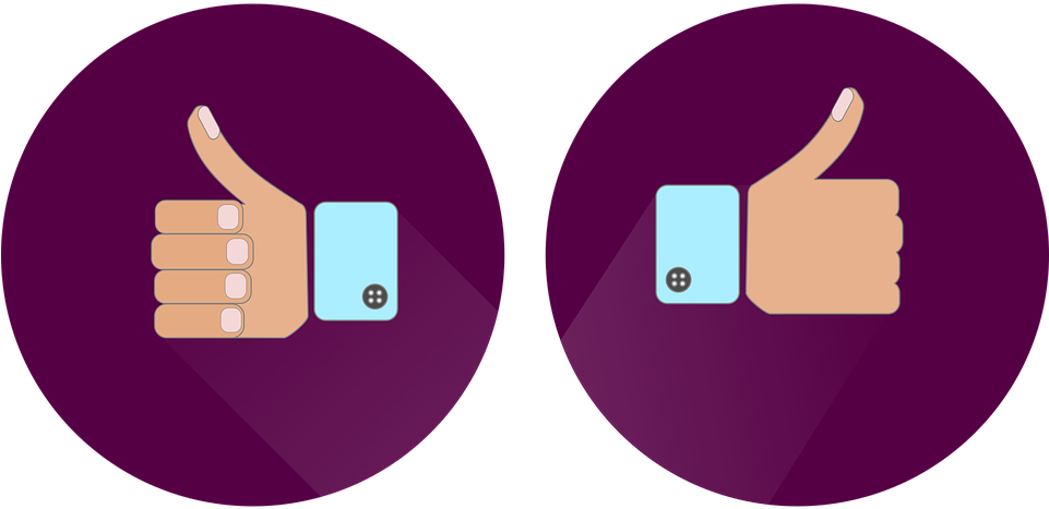 Like Png Icon - Like And Dislike Icon Png (960x480), Png Download