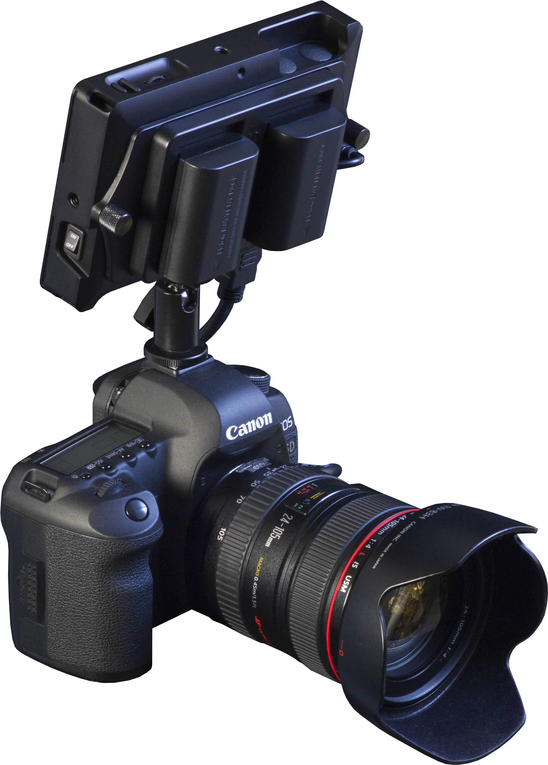 Http - //www - Smallhd - Com/images/smallhd Dp6 Inhand - Canon (2622x3396), Png Download