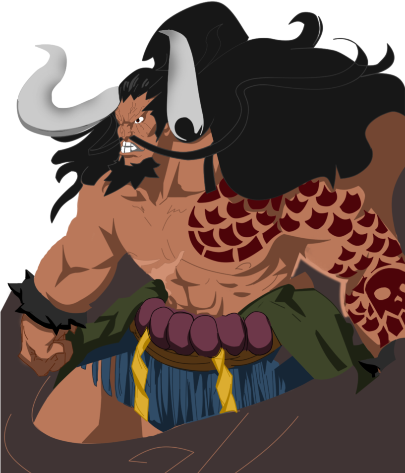 Thumb Image - Kaido One Piece Png (816x979), Png Download