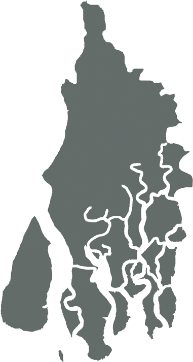 Mathurapur Map - Silhouette (800x800), Png Download