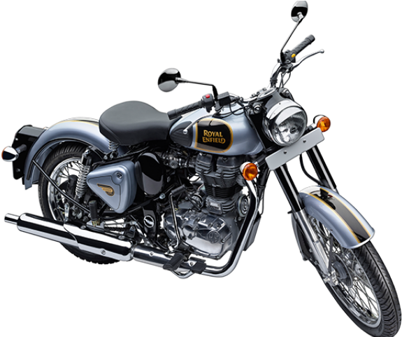 Drawn Biker Royal Enfield Bike - Royal Enfield Bike Mileage (640x480), Png Download