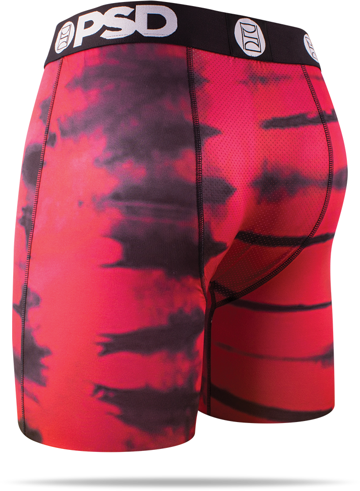 Red Tie Dye (1024x1024), Png Download