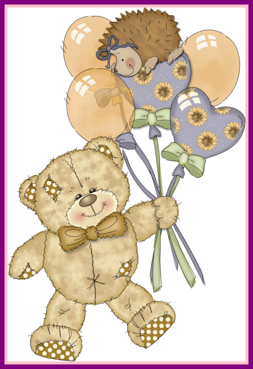 Png Free Library Christmas In Mexico Clipart - Teddybär-paare - Ursprüngliche Farben Karte (850x1241), Png Download