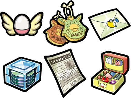 Objetos De Mundo Misterioso - Pokemon Mystery Dungeon Explorer Badge (450x338), Png Download