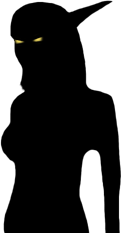 Mystique, The Shen'dralar Highborne - Silhouette (271x501), Png Download
