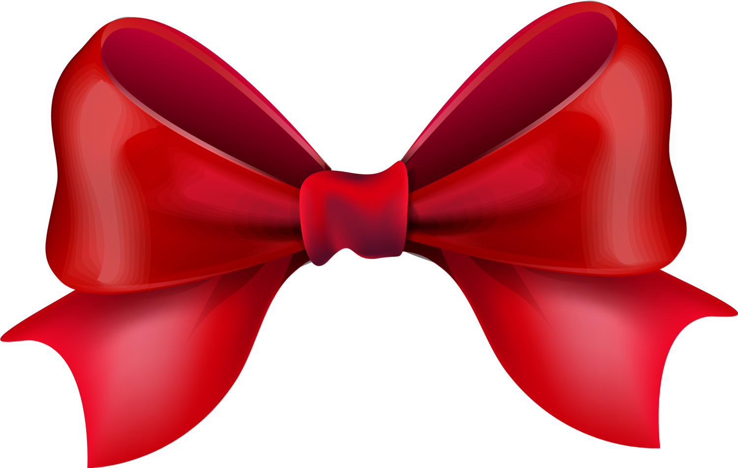 Red Tie Jpg Royalty Free Huge - Cartoon Red Bow (1500x951), Png Download