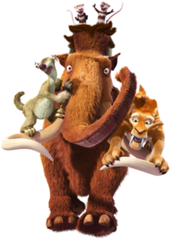 Imagem Era Do Gelo - Era Do Gelo Png (367x500), Png Download