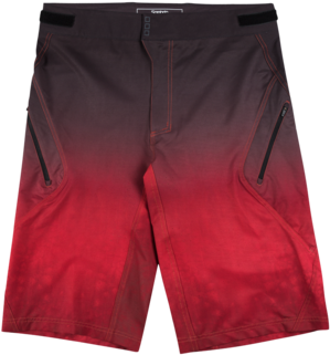 Sombrio Men's Highline Shorts, Deep Red Tie Dye - Sombrio Men's Highline Shorts (424x600), Png Download