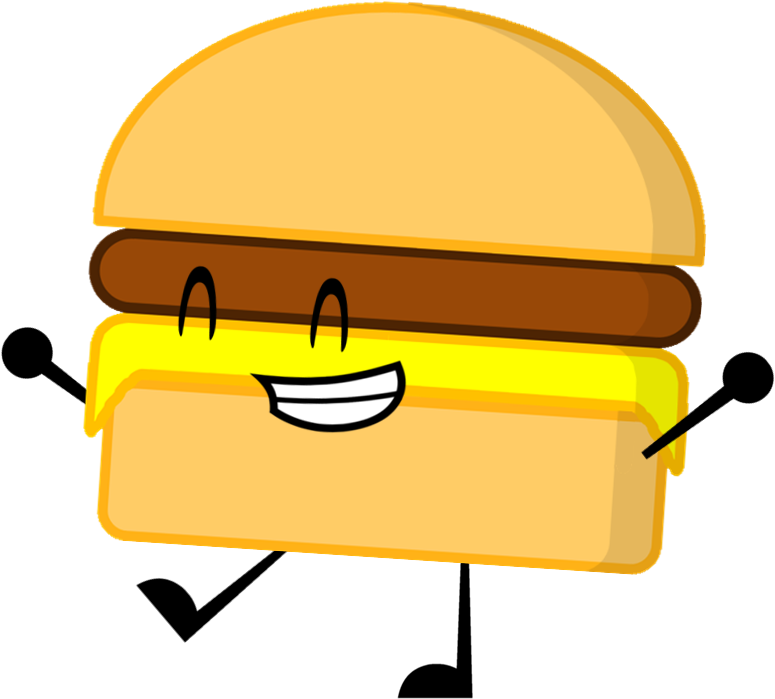 Burger - Battle For Dream Island Burger (807x721), Png Download