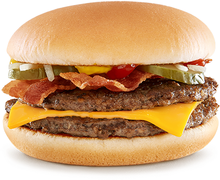 Double cheese burger mcd