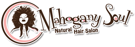 Mahogany Soul Natural Hair Salon - Natural Hair Salon Logo (500x300), Png Download