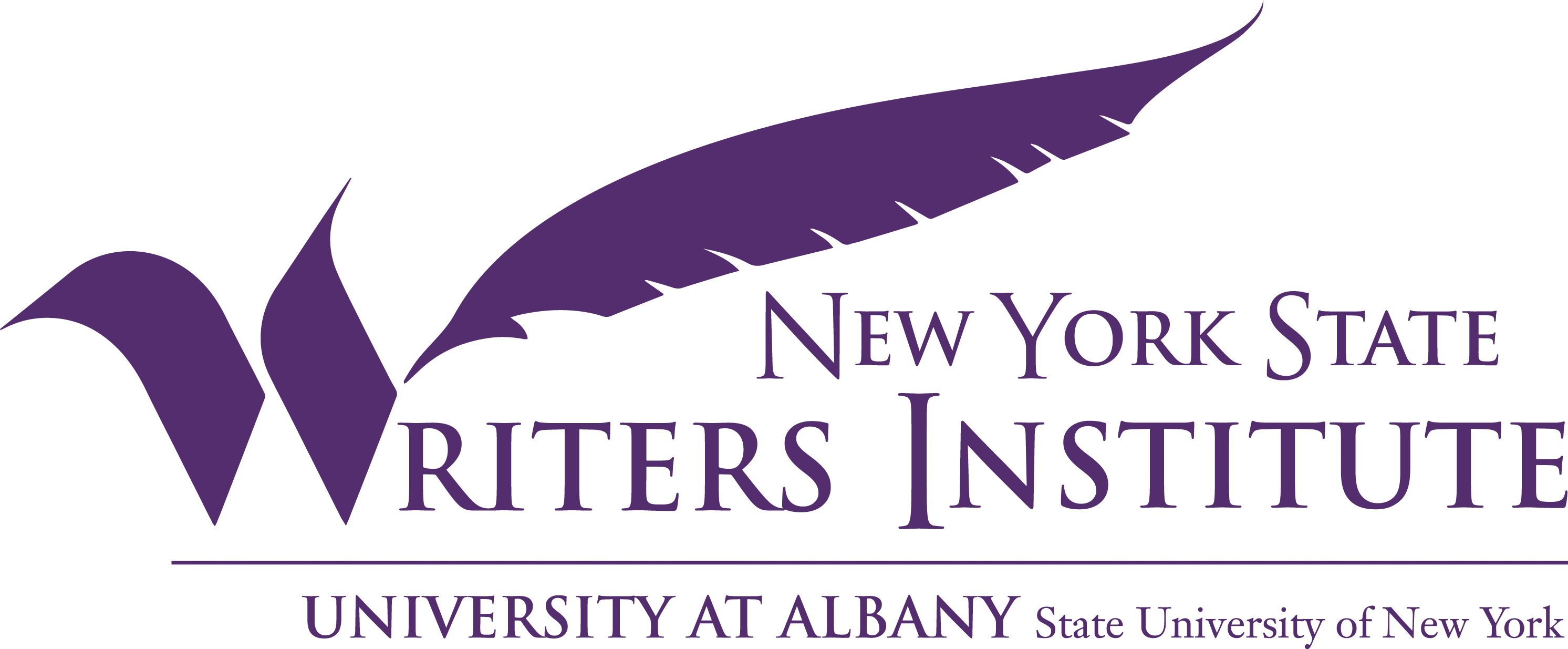 New York State Writers Institute Logo - Nys Writers Institute (2985x1235), Png Download