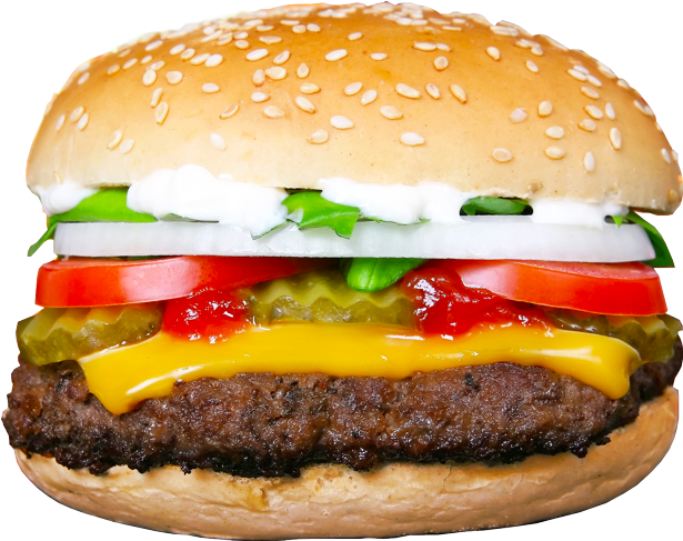 Burger Png - Burger (628x500), Png Download