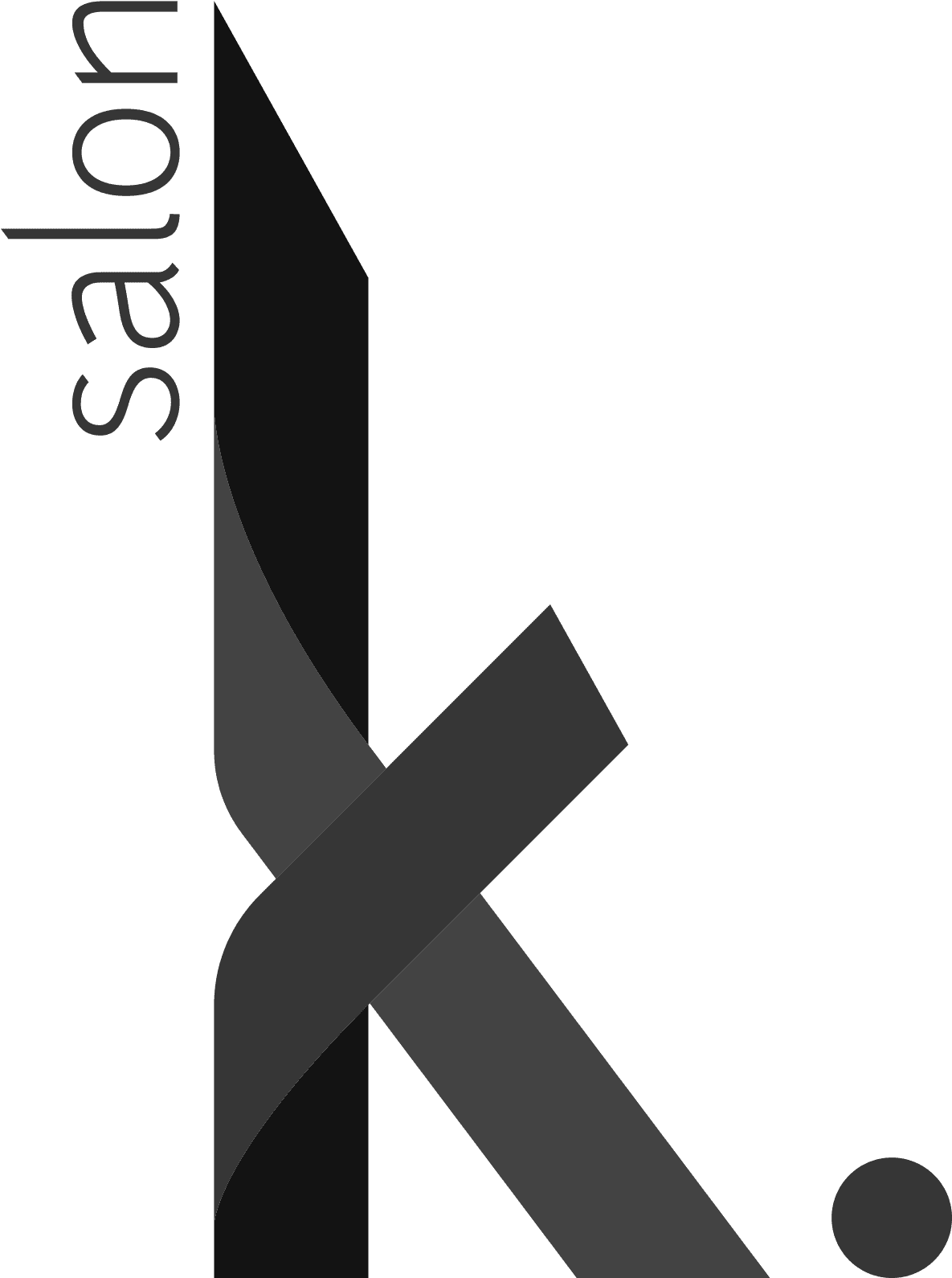 Salon K Logo - K Logo For Salon (1240x1654), Png Download