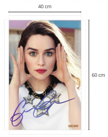 Promi-stuff - Emilia Clarke Star Necklace (572x572), Png Download