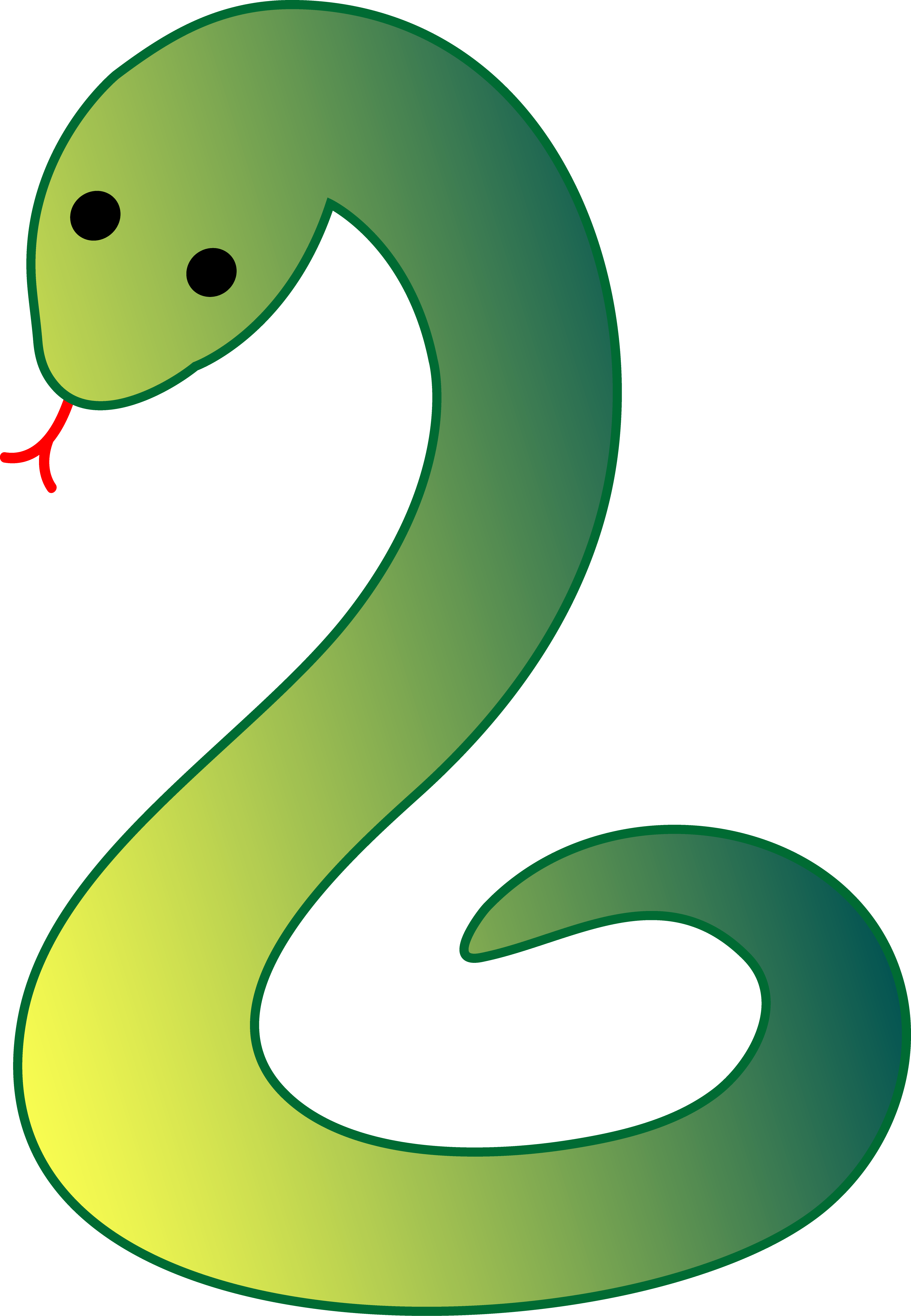 Snake - Snake Clip Art (3338x4822), Png Download