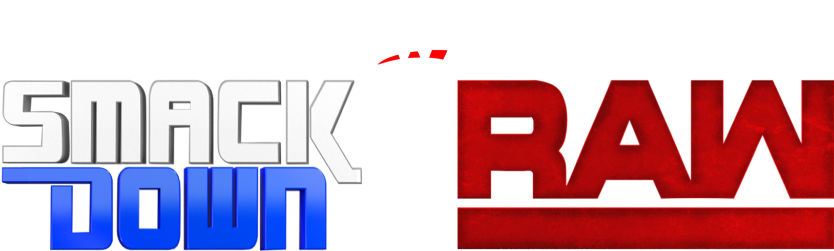 New Raw Logo Png - Wwe Smackdown Vs Raw Logo (1628x490), Png Download