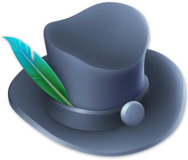 Top Hat - Hat (609x609), Png Download