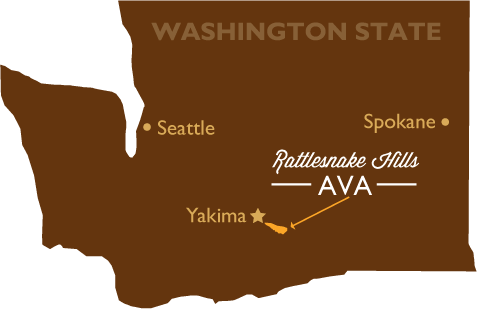 About The Ava - Rattlesnake Hills Ava (477x309), Png Download