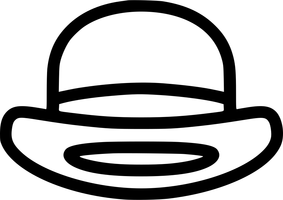 Bowler Hat - - Cylinder (980x694), Png Download