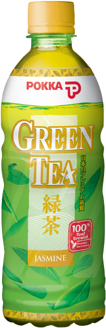 Jasmine Green Tea - Pokka Jasmine Green Tea (450x750), Png Download