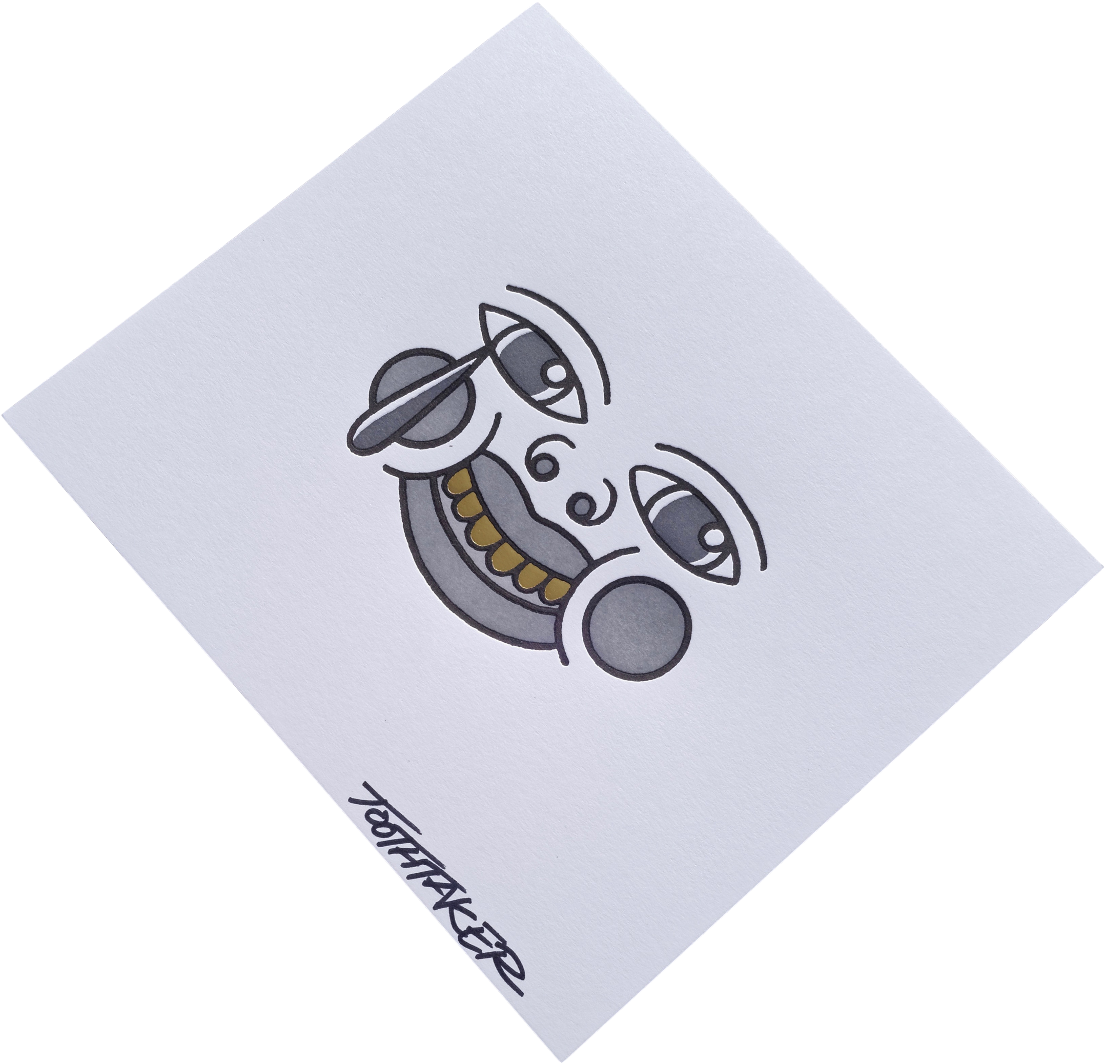 Thug Tears - Cartoon (2195x2195), Png Download