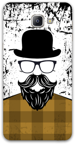 Beard With Cap Samsung A9 Mobile Case - Mobile Phone (600x600), Png Download