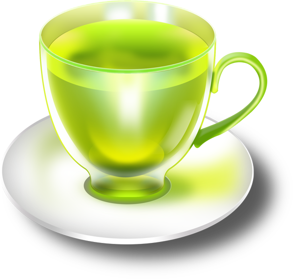 Author - Rafi - Green Tea Cup Psd (600x572), Png Download