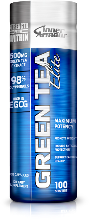 Ultimate Green Tea - Inner Armour Green Tea Elite (100 Capsules) (800x800), Png Download